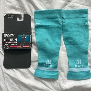 Compresssion calf sleeve running sock CEP